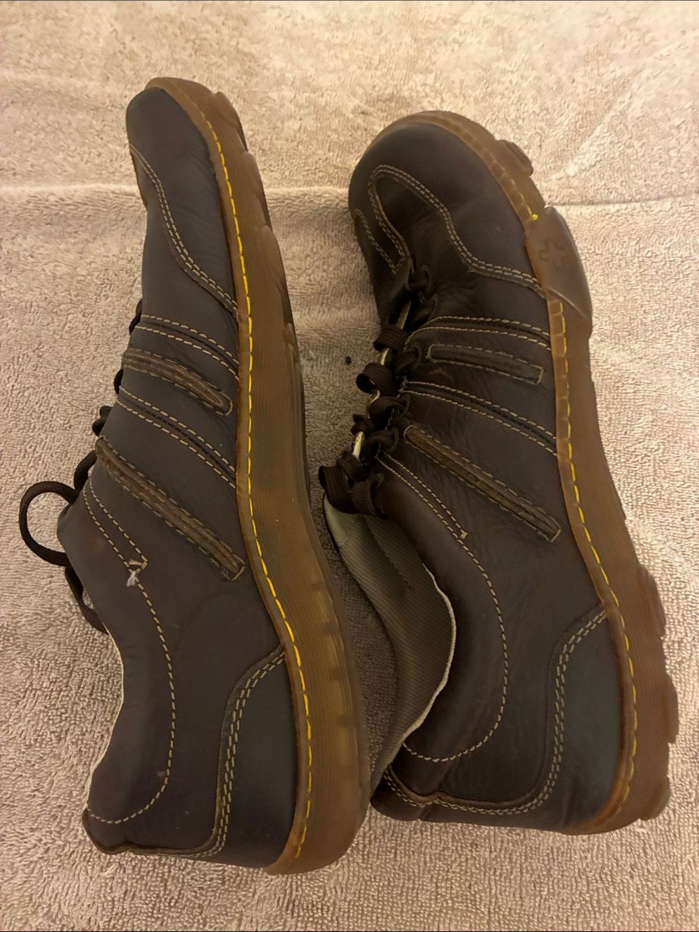Dr. Martens Men's size 14M Brown Lace-Up Sneakers - Picture 4 of 6